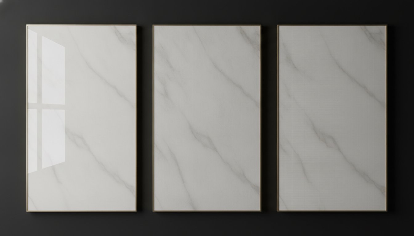 Finiture Marmo Bianco Carrara: Guida alla Scelta tra Lucido, Levigato e Spazzolato