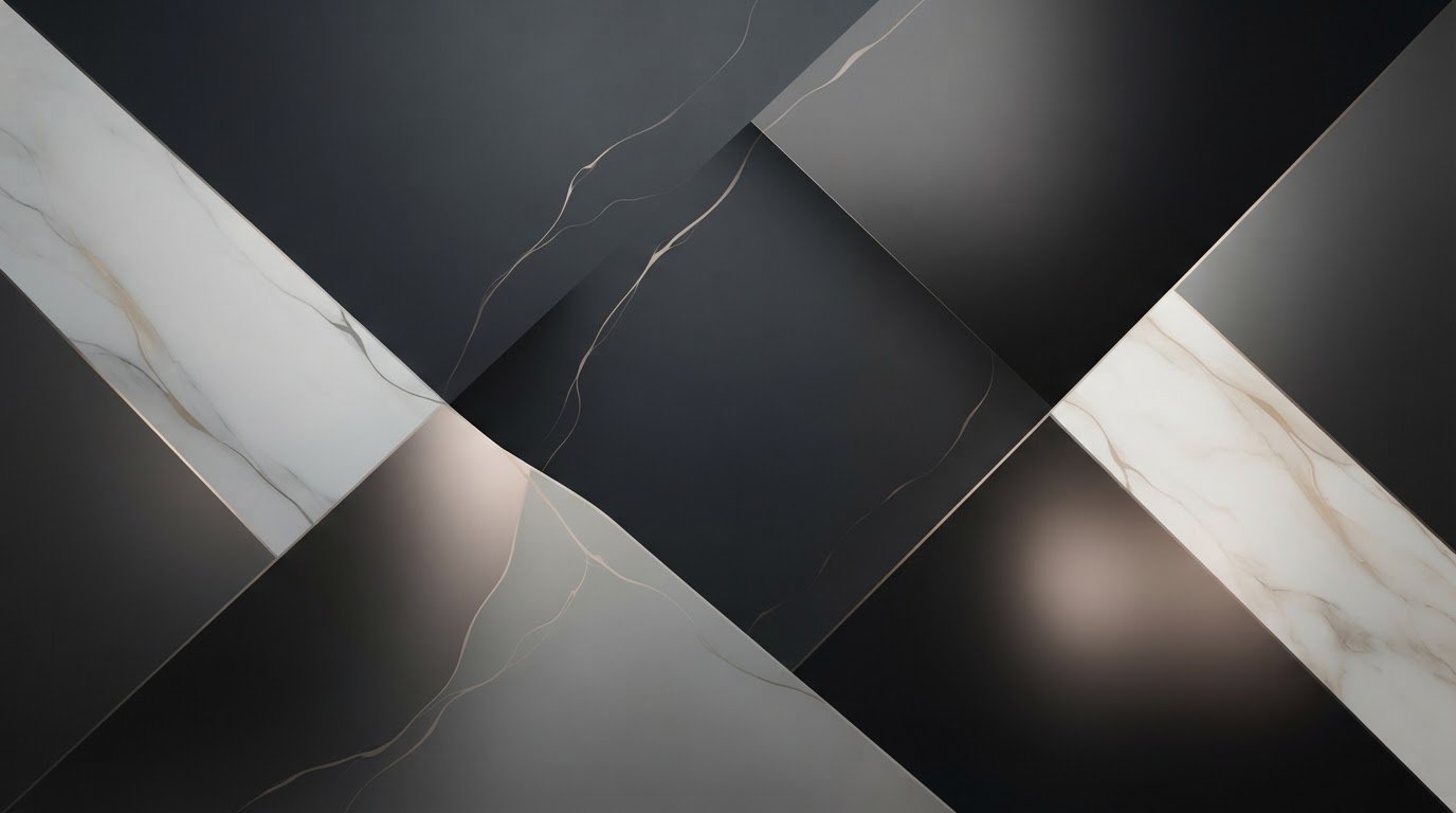 Grey marble slabs con venature e finiture per interni